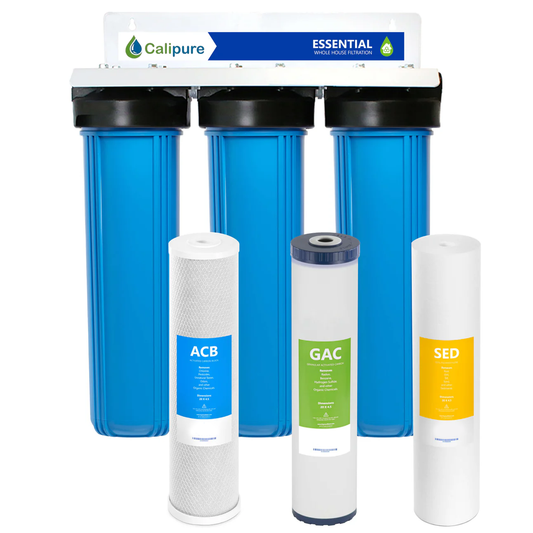 3 Stage Whole House Water Filter System - Essential